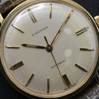 Cartier Calatrava, 18k Yellow Gold