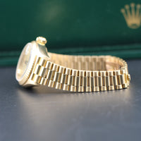 Rolex DateJust 26mm Champagne Roman Dial, President (Ref. 69178)
