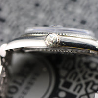 Rolex DateJust 36mm Lapis Lazuli Dial, White Gold Jubilee (Ref. 1601)