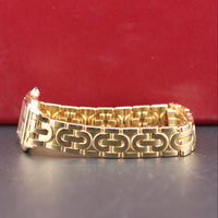 Cartier Panthère Art Deco Bracelet, Small 18k Yellow Gold (Ref. 1070)