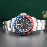 Rolex "Pepsi" GMT Master-II, Stainless Steel, 1966 Model (Ref. 1675)
