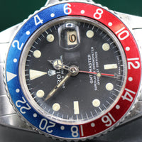 Rolex "Pepsi" GMT Master-II, Stainless Steel, 1966 Model (Ref. 1675)
