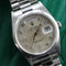 Rolex Day-Date 36mm Platinum President, Silver Diamond Dial (Ref. 18206)