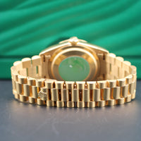 Rolex 36mm Day-Date President, Black Pyramid Dial (Ref. 18238)