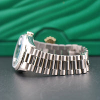 Rolex Day-Date, Blue Vignette Diamond Dial, White Gold (Ref. 18239)