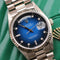 Rolex Day-Date, Blue Vignette Diamond Dial, White Gold (Ref. 18239)