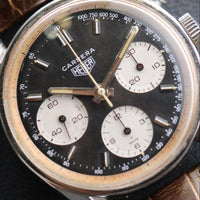 Heuer Carrera Black "Reverse Panda" (Ref. 2447NST)