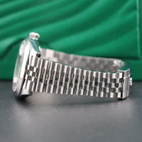 Rolex DateJust 41mm White Index, Smooth Bezel on Jubilee (Ref. 126300)