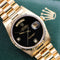 Rolex Day-Date 36mm Onyx Dial, Diamond 6&9 President (Ref. 18238)