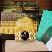 Rolex Day-Date 36mm Onyx Dial, President (Ref. 18238)