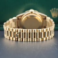 Rolex Day-Date 36mm Pyramid Dial Black, President (Ref. 18238)