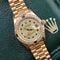Rolex DateJust 26mm, Sapphire Indices, Diamond String, Diamond Sapphire Bezel (Ref. 69088)