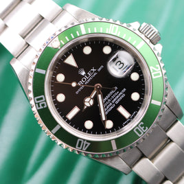 Rolex Submariner "Kermit" Green Bezel (Ref. 16610LV)