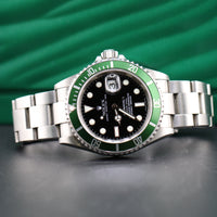 Rolex Submariner "Kermit" Green Bezel (Ref. 16610LV)