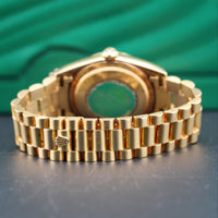 Rolex 36mm Day-Date Ferrite Roman Stone Dial, Arabic Wheels (Ref. 18238)