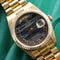 Rolex 36mm Day-Date Ferrite Roman Stone Dial, Arabic Wheels (Ref. 18238)