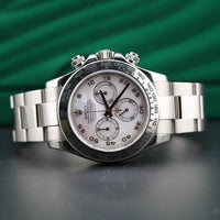 Rolex Daytona White Gold, Pink MOP Racing Dial (Ref. 116509)