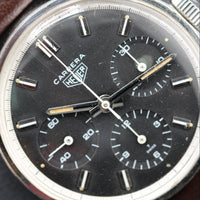 Heuer Carrera, Black Dial (Ref. 2447N)