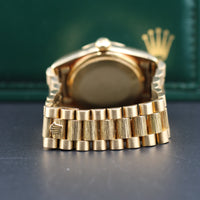 Rolex Day-Date 36mm Bark Bezel and Bracelet, Silver Dial (Ref. 1807)