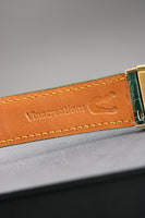 Eberhard & Co "Tank" Style, 18k Gold Art Deco Watch, Circ. 1940s
