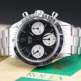Rolex Vintage Cosmograph Daytona, Matte Black Dial (Ref. 6239)