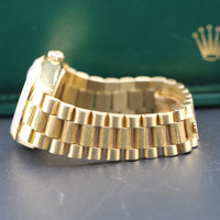 Rolex Day-Date 36mm Onyx Dial, Bark Bezel and Bracelet (Ref. 18078)