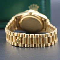 Rolex Day-Date 36mm Onyx Dial, Bark Bezel and Bracelet (Ref. 18078)