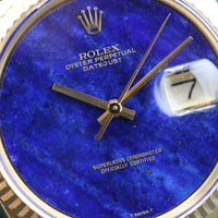 Rolex DateJust 36mm Lapis Dial on Jubilee (Ref. 1601)