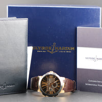 Ulysse Nardin Executive Dual Time Rose Gold Limited 43mm (Ref. 246-00/45-PCA)