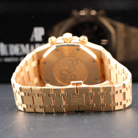 Audemars Piguet Royal Oak Chronograph Blue Dial 41mm 18k Rose Gold (Ref. 26331OR)