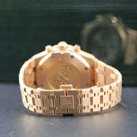Audemars Piguet Royal Oak Chronograph, Rose Gold White Dial (Ref. 26315OR)