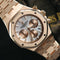 Audemars Piguet Royal Oak Chronograph, Rose Gold White Dial (Ref. 26315OR)