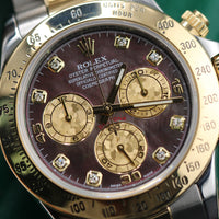 Rolex Daytona, Tahitian Mother of Pearl Dial, Two Tone (Ref. 116523)