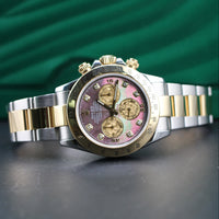 Rolex Daytona, Tahitian Mother of Pearl Dial, Two Tone (Ref. 116523)