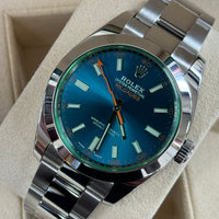 Rolex Milgauss Z-Blue 40mm Watch (ref. 116400GV)