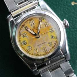 Rolex Oyster Perpetual "Bubbleback" Tropical Dial (Ref. 2940)