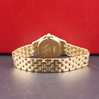 Cartier Cougar, Yellow Gold, Factory Diamond Bezel and Bracelet (Ref. 887907)