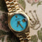 Rolex Ladies DateJust 26mm Turquoise Dial, President (Ref. 69178)