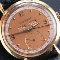 Jaeger-LeCoultre Triple Calendar, Pink Dial, Spanish Day Wheel (Ref. 2904)