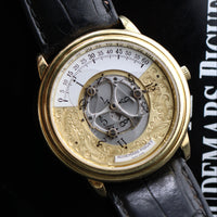 Audemars Piguet Starwheel, Engraved Dial stepdown Bezel (Ref. 25720BA)