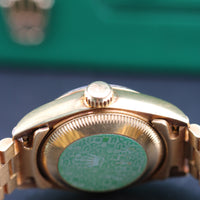 Rolex 26mm DateJust, Pavé Ruby Dial, President (Ref. 69178)
