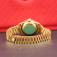 Rolex Ladies DateJust 26mm Cacholong Diamond Dial, President (Ref. 69178)