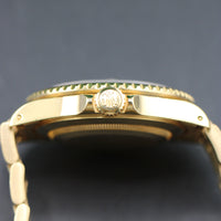 Rolex Submariner Full Gold, Blue Bezel with Purple Dial (Ref. 16618)