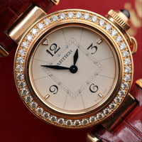 Cartier Pasha de Cartier Rose Gold 30mm Factory Diamonds (Ref. WJPA0017)