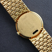 Piaget Lapis Diamond Dial Vintage, 18k Yellow Gold (Ref. 9706D23)