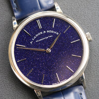 A. Lange & Söhne Saxonia, Aventurine Dial, White Gold (Ref. 205.086)