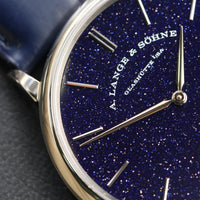 A. Lange & Söhne Saxonia, Aventurine Dial, White Gold (Ref. 205.086)