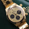 Rolex Daytona, Yellow Sigma Dial, Oyster Riveted Bracelet 18k Gold (Ref. 6265)
