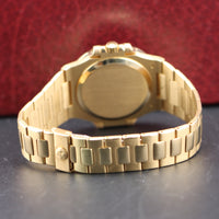 Patek Philippe Nautilus Blue Dial, 18k Gold (Ref. 3800/1J)