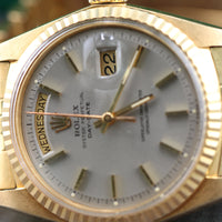 Rolex 36mm Day-Date, Grey Patina Dial on Jubilee (Ref. 1803)